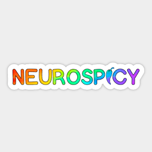 Neurospicy Sticker